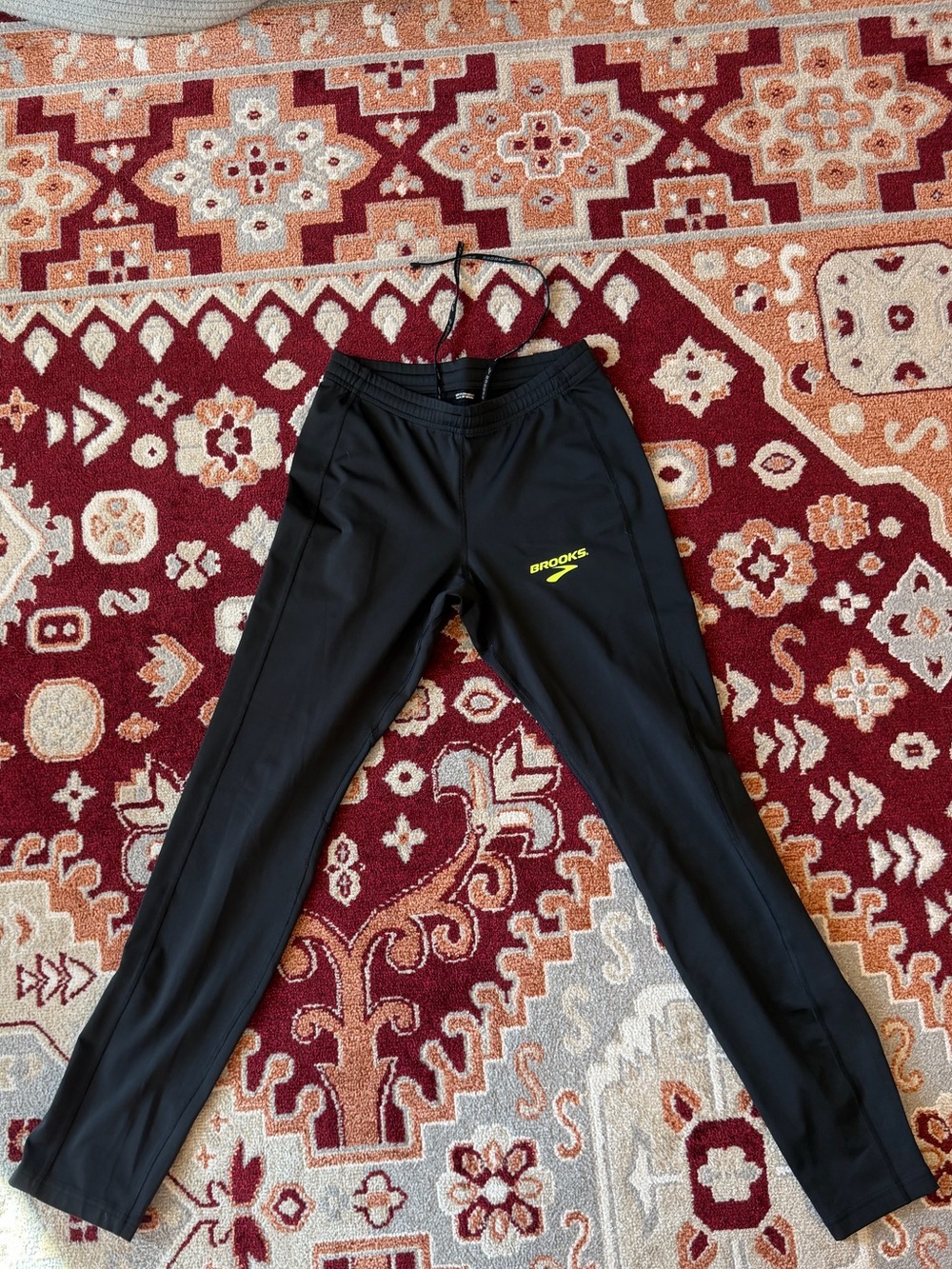 Brooks Running Fleece Tights w/ calf zip